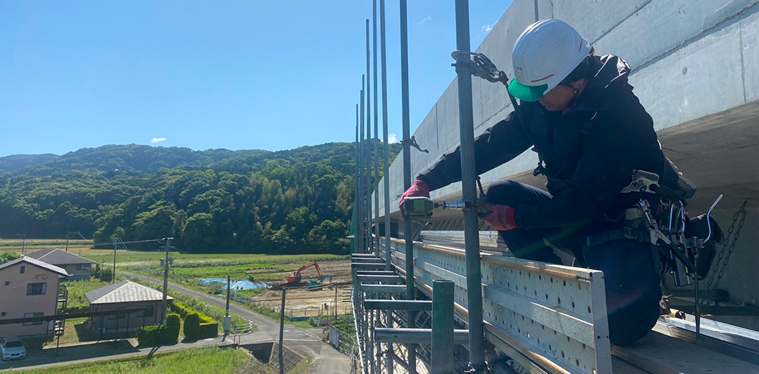 佐世保市での建設現場スタッフ